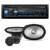 Alpine UTE-73BT Mech-less Digital Bluetooth Media Receiver with 1 Pair Alpine S2-S69C Type S 6x9" Component Speakers - Used Open Box