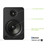 Kanto OBI3G2VMB Bluetooth Turntable + Kanto Yu6mb Powered Bookshelf + Kanto Sub