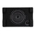 Kicker 52CVTDF102 10" Loaded Sub Box + KEY500.1 Smart Amp & 8GA Kit
