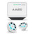 JL Audio A60-H Hideaway Marine Stereo & 2 M3 6.5" Speakers (1 Pair) - Gloss White Sport Grilles, RGB LED