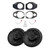 Wrangler 2018-2026; Gladiator 2020-2026 Jeep Wrangler JL / Gladiator JT Rear pair JBL Stage 3 Gen 2 Speaker Bundle STAGE368MF w/ JP-1015