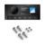 JL Audio A60 4-Zone Marine Stereo with Flat Mount Kit
