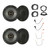 2016-2023 Toyota Tacoma Double Cab Front and Rear Kicker KSC Speaker Bundle with Metra Parts
