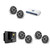 JL Audio MM50 & MV600/6i w/ (3) M6-880X-S-Gmti, Gunmetal & Titanium Sport Grille Speakers