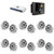 JL Audio MM50 & MV600/6i w/ (6) M6-880X-S-GwGw, Gloss White, Sport Grille Speakers