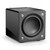 JL Audio E-Sub e110-GLOSS 10" subwoofer driver, sealed enclosure, 1200W RMS amplifier - Gloss Black
