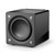 JL Audio E-Sub e110-GLOSS 10" subwoofer driver, sealed enclosure, 1200W RMS amplifier - Gloss Black