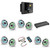 JL Audio MM50 & XDM800/8 w/ (4) M6-770X-S-GwGw-i, RGB LED Gloss White, Sport Grille Speakers & LED Controller