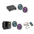 JL Audio MM50 & XDM200/2 w/ (2) M6-880X-S-Gmti-i, RGB LED, Gunmetal & Titanium Sport Grille Speakers & LED Controller