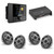 JL Audio MM50 & XDM400/4 w/ (2) M6-770X-S-Gmti, Gunmetal & Titanium Sport Grille Speakers