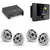 JL Audio MM50 & XDM200/2 w/ (2) M6-770X-S-GwGw, Gloss White, Sport Grille Speakers