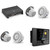 JL Audio MM50 & XDM400/4 w/ (2) M6-880X-C-3Gw 8.8, Gloss White, White Tweeter, Classic Grille Speakers