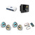 JL Audio MM50 & MV400/4i w/ (2) M6-880X-S-GwGw-i, RGB LED Gloss White, Sport Grille Speakers & LED Controller