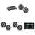 JL Audio MM105 & XDM600/6 w/ (3) M6-880X-S-Gmti, Gunmetal & Titanium Sport Grille Speakers