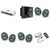 JL Audio MM50 & MV600/6i w/ (3) M6-650X-S-Gmti-i, RGB LED, Gunmetal & Titanium Sport Grille Speakers & LED Controller