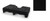 JL Audio SB-T-TUNDB3/10TW3/BK: Stealthbox® for 2007-Up Toyota Tundra Double Cab with Black or Red Rock interior