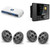 JL Audio MM50 & MV800/8i w/ (2) M6-650X-S-Gmti, Gunmetal & Titanium Sport Grille Speakers