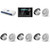 JL Audio MM105 & MV800/8i w/ (4) M6-650X-C-3Gw 6.5, Gloss White, White Tweeter, Classic Grille Speakers