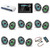 JL Audio MM105 & MV600/6i w/ (6) M6-650X-S-Gmti-i, RGB LED, Gunmetal & Titanium Sport Grille Speakers & LED Controller