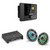 JL Audio MM50 & XDM400/4 w/ M6-770X-S-Gmti-i, RGB LED, Gunmetal & Titanium Sport Grille Speakers
