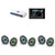 JL Audio MM105 & MV600/6i w/ (3) M6-650X-S-Gmti-i, RGB LED, Gunmetal & Titanium Sport Grille Speakers