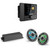 JL Audio MM50 & MX280/4 w/ M6-770X-S-Gmti-i, RGB LED, Gunmetal & Titanium Sport Grille Speakers