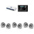 JL Audio MM105 & MV600/6i w/ (3) M6-650X-S-GwGw, Gloss White, Sport Grille Speakers