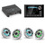 JL Audio MM105 & XDM200/2 w/ (2) M6-650X-S-GwGw-i, RGB LED Gloss White, Sport Grille Speakers