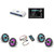 JL Audio MM105 & MV800/8i w/ (2) M6-880X-S-Gmti-i, RGB LED, Gunmetal & Titanium Sport Grille Speakers & LED Controller