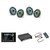 JL Audio MM105 & XDM400/4 w/ (2) M6-770X-S-Gmti-i, RGB LED, Gunmetal & Titanium Sport Grille Speakers & LED Controller
