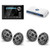 JL Audio MM105 & MV800/8i w/ (2) M6-770X-S-Gmti, Gunmetal & Titanium Sport Grille Speakers