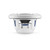 JL Audio MM105 & XDM400/4 w/ (2) M6-650X-S-GwGw-i, RGB LED Gloss White, Sport Grille Speakers & LED Controller