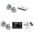 JL Audio MM105 & MV800/8i w/ (2) M6-880X-S-GwGw-i, RGB LED Gloss White, Sport Grille Speakers & LED Controller