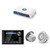 JL Audio MM105 & MV400/4i w/ M6-880X-C-3Gw 8.8, Gloss White, White Tweeter, Classic Grille Speakers