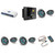 JL Audio MM50 & MV600/6i w/ (3) M3-650X-S-Gm-i LED 6.5 Sport Grill Gunmetal Speakers & LED Remote