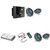 JL Audio MM50 & MHD600/4 w/ (2) M3-770X-S-Gm-i LED 7.7 Sport Grill Gunmetal Speakers & LED Remote