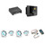 JL Audio MM50 & XDM200/2 w/ (2) M3-650X-S-Gw-i RGB LED 6.5 Sport Grill White Speakers & LED Remote
