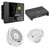 JL Audio MM50 & XDM400/4 w/ M3-650X-C-Gw 6.5 Classic Grill White Speakers