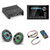JL Audio MM105 & XDM200/2 w/ M6-650X-S-Gmti-i, RGB LED, Gunmetal & Titanium Sport Grille Speakers & LED Controller