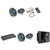 JL Audio MM50 & XDM800/8 w/ (2) M3-770X-S-Gm-i LED 7.7 Sport Grill Gunmetal Speakers & LED Remote