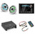 JL Audio MM105 & XDM200/2 w/ M6-770X-S-GwGw-i, RGB LED Gloss White, Sport Grille Speakers & LED Controller