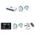 JL Audio MM105 & MV400/4i w/ (2) M3-770X-S-Gw-i RGB LED 7.7 Sport Grill White Speakers & LED Remote