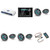 JL Audio MM105 & MV600/6i w/ (3) M3-650X-S-Gm-i LED 6.5 Sport Grill Gunmetal Speakers & LED Remote