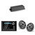 JL Audio MM105 & MX280/4 w/ M6-770X-S-Gmti, Gunmetal & Titanium Sport Grille Speakers