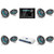 JL Audio MM105 & MV800/8i w/ (4) M3-770X-S-Gm-i LED 7.7 Sport Grill Gunmetal Speakers