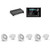 JL Audio MM105 & XDM600/6 w/ (3) M3-650X-C-Gw 6.5 Classic Grill White Speakers