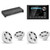 JL Audio MM105 & XDM800/8 w/ (2) M3-770X-S-Gw 7.7 Sport Grill White Speakers