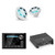 JL Audio MM105 & XDM200/2 w/ M3-770X-S-Gw-i RGB LED 7.7 Sport Grill White Speakers