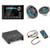 JL Audio MM105 & XDM200/2 w/ M3-770X-S-Gm-i LED 7.7 Sport Grill Gunmetal Speakers & LED Remote