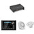 JL Audio MM105 & XDM400/4 w/ M3-770X-C-Gw 7.7 Classic Grill White Speakers